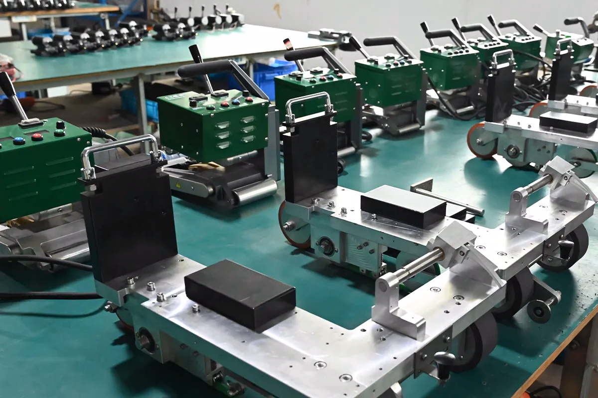 Dây chuyền sản xuất thiết bị hàn nhựa Bortte